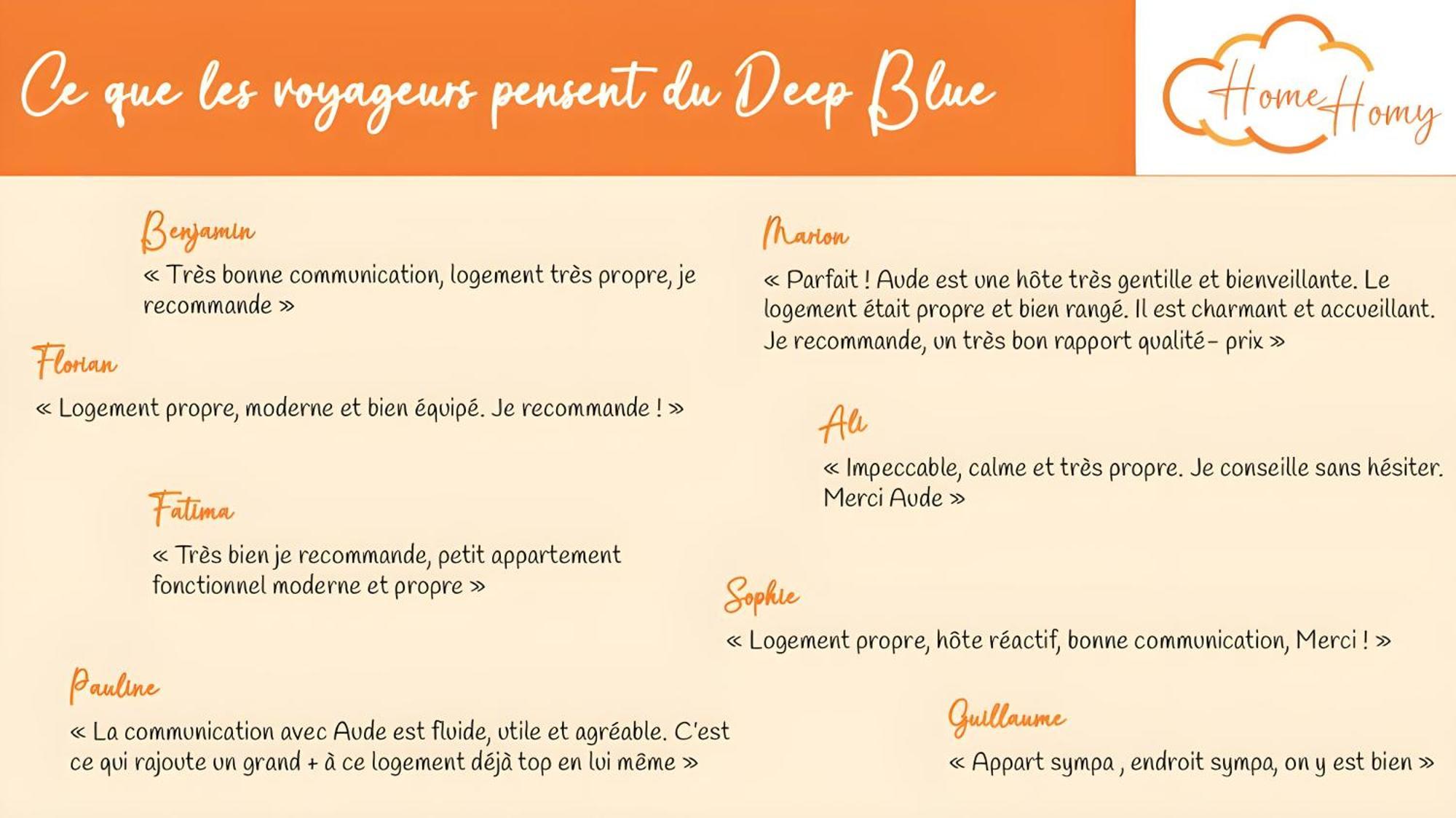 Le Deep Blue - Home Homy Niort Exterior photo